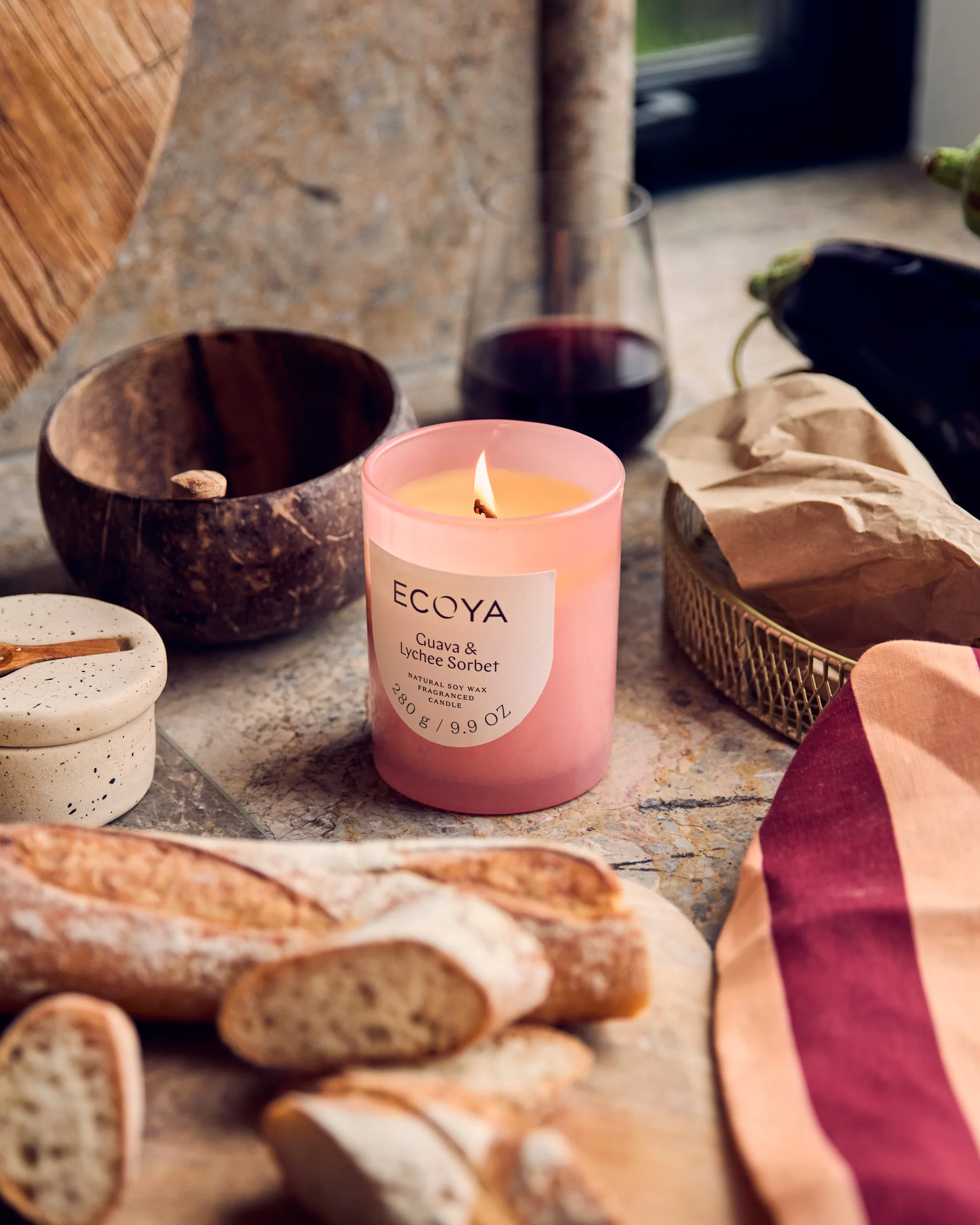 Guava & Lychee Sorbet Metro Candle - Image 3