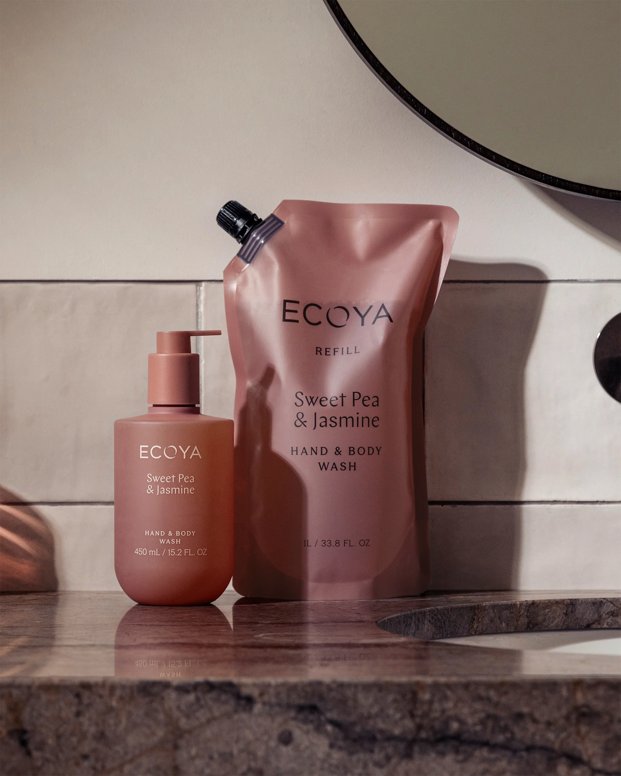 Sweet Pea & Jasmine Hand & Body Wash - Image 4